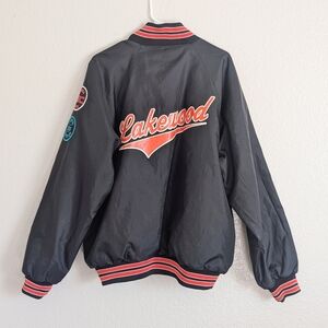 Vintage Y2K 2001 Colorado Champion Varsity Nylon Bomber Jacket